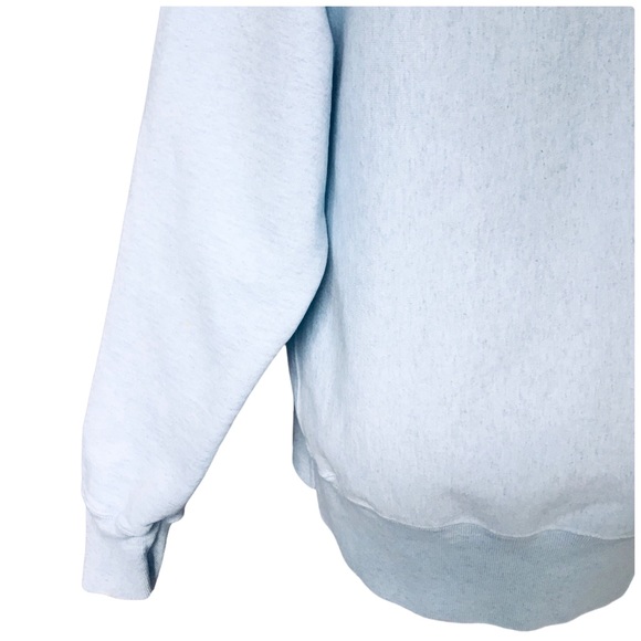 CHAMPION Reverse Weave Woman’s Light Blue Hoodie - Size Medium - Picture 5 of 13